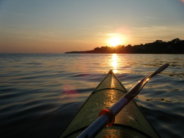 Balade en Kayak au coucher de soleil devant Pornic