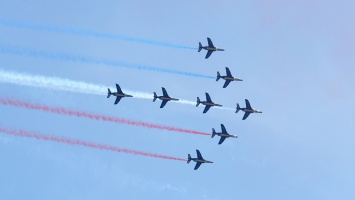 Patrouille de France - Bleu, Blanc et Rouge - auteur : Denifre