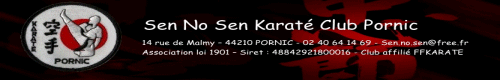 Sen No Sen Karaté Club Pornic - Pornic