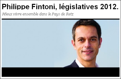 Pornic - 09/05/2012 - Lgislatives 2012, Pays de Retz : Philippe Fintoni, Modem 44, Centriste ou pseudo-centriste ?