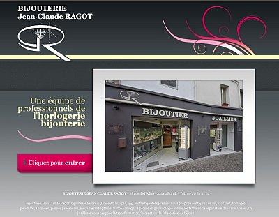 Pornic - 16/05/2012 - Nouveau partenaire publicitaire : Bijouterie Jean-Claude Ragot  Pornic