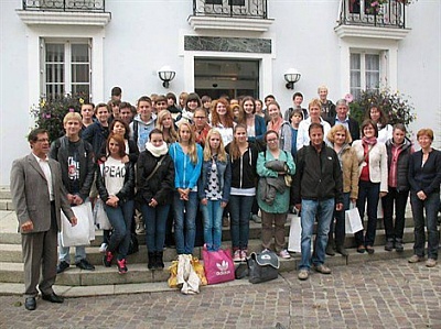 Pornic - 26/09/2012 - Pornic : des changes scolaires avec 45 Allemands et 23 Polonais