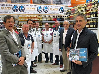 Pornic - 22/06/2013 -  Cest du coin  : Pornic et Saint-Brevin, alliance agriculteurs-supermarch