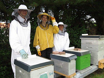 Pornic - 24/06/2013 - La Bernerie-en-Retz : la famille a t pique par la passion des abeilles