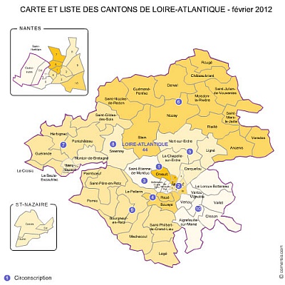 Pornic - 23/10/2013 - En Loire-Atlantique, lopposition dnonce la nouvelle carte cantonale