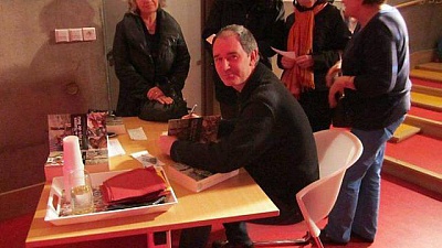 Pornic - 20/01/2014 - Saint Michel Chef Chef : Ghislain Audion est passé à la médiathèque 