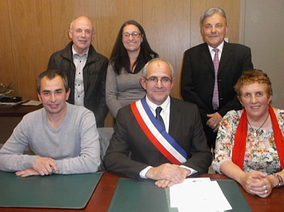 Pornic - 11/04/2014 - Chauvé : Pierre Martin est le nouveau maire