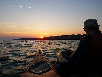 Pornic - 27/06/2014 - Photos : Balade au coucher du soleil avec Kayak Nomade