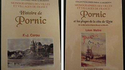 Pornic - 07/08/2014 - Deux livres sur l`histoire de Pornic rdits