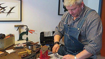 Pornic - 25/04/2015 - Atelier MéléO Cuir, un artisan du cuir dans la ville haute 
