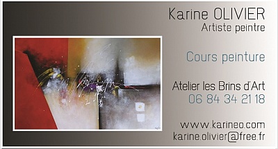 Pornic - 16/07/2015 - Nouvel artiste peintre rfrenc : Karine Olivier