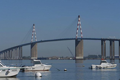 Pornic - 26/08/2015 - Qui se souvient de la construction du pont de Saint-Nazaire ?