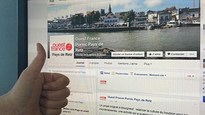 Pornic - 14/04/2016 - Ouest France dition du Pays de Retz a dsormais sa page Facebook