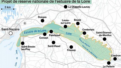 Pornic - 14/10/2016 - Fronde contre le projet de rserve nationale de l`estuaire de la Loire