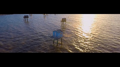 Pornic - 07/11/2016 - Vido : Tharon Plage & La Plaine sur Mer avec un drne