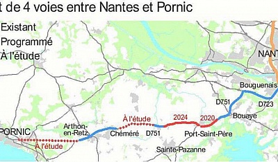Pornic - 17/10/2017 - De Nantes à Pornic, en voie express : c`est voté