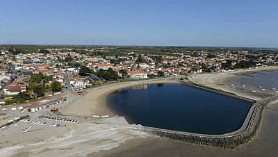 Pornic - 25/05/2018 - Pavillon bleu. Les plages laurates en Loire-Atlantique