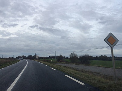 Pornic - 29/11/2018 - Sur la route Pornic-Nantes, le radar a encore disparu